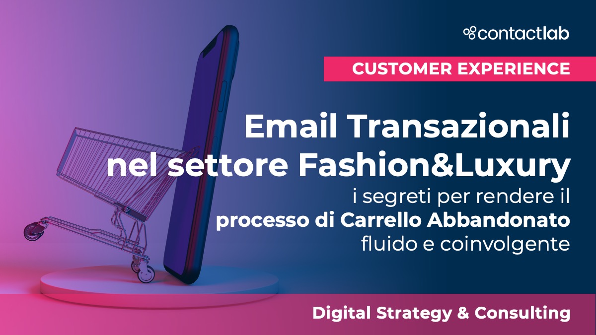 Email Transazionali nel settore Fashion&Luxury