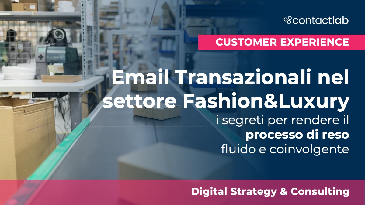 Email Transazionali settore Fashion&Luxury